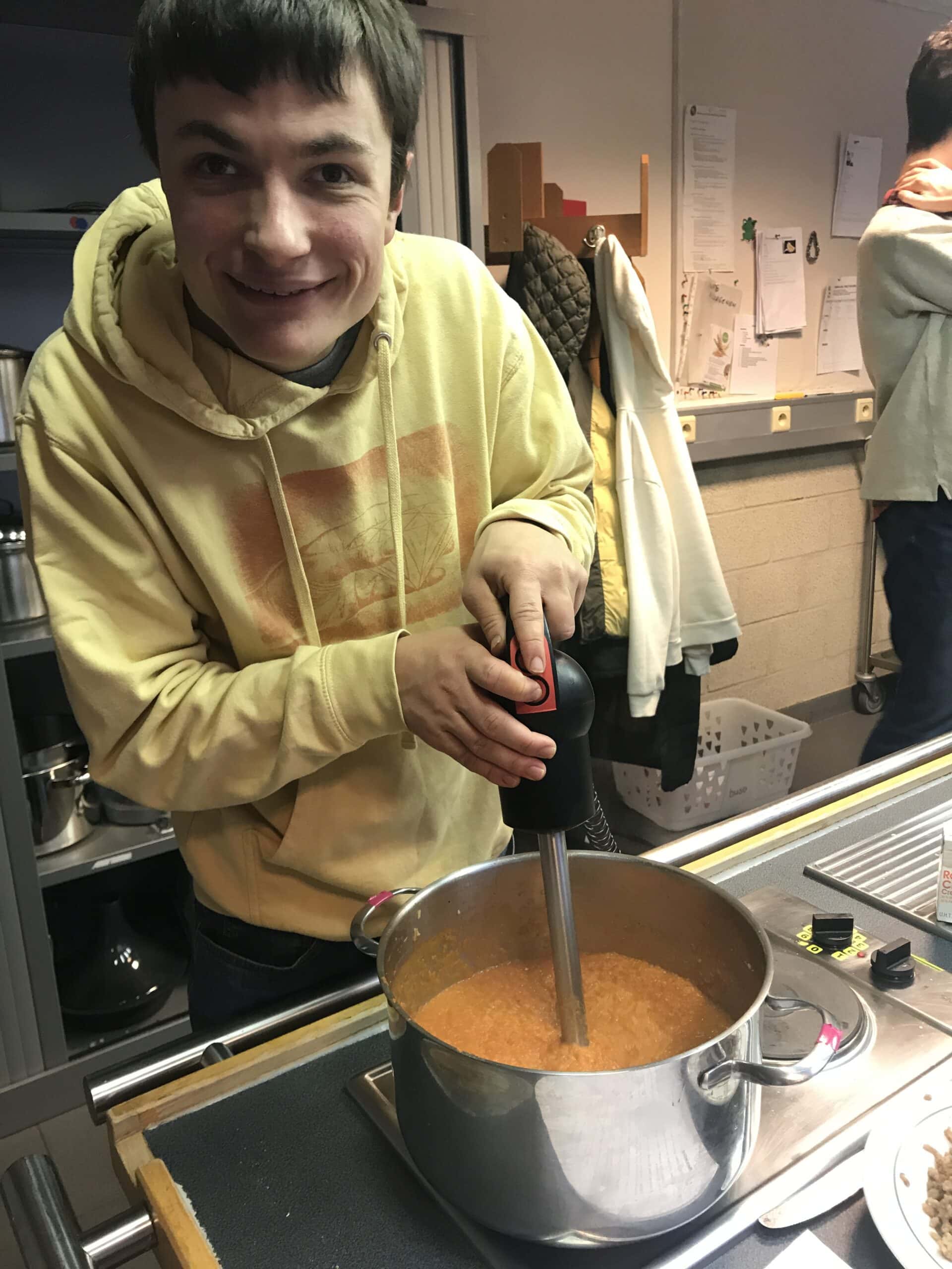 Klas Evelien kookt oranje
